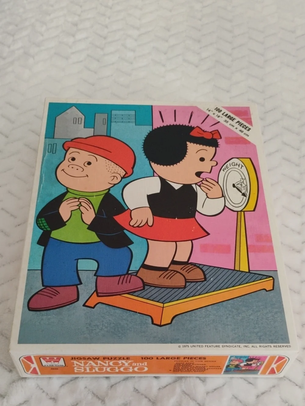 Vintage Never Opened 1975 Nancy and Sluggo Kids Puzzle